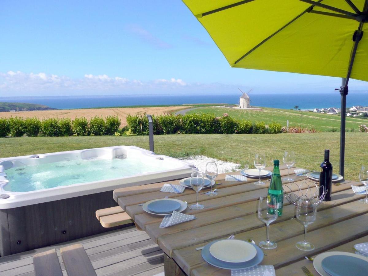 Panoramic Sea View And Jacuzzi, Premium, Telgruc-Sur-Mer Dış mekan fotoğraf